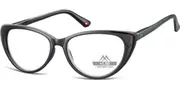 Montana Readers MR64 MR64 Women’s Glasses Black Size +1.50 - Private Health Rebate - Blue Light Block Available