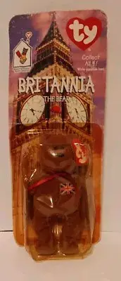 Ty McDonalds Teenie Beanie 1999 Britannia The Bear Rare Tag Error