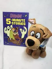 Scooby-doo Plush And Book NEW By Kohls