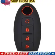 For Nissan Altima Murano 4 Button Remote Smart Key Fob Silicone Skin Case Cover