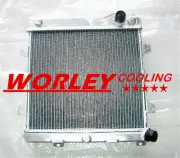2row Aluminum Radiator for BMW 320IS W/S14 2.3L L4 ENGINE MT 1987 1988 1989 1990