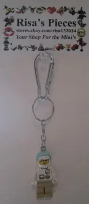 LEGO Mini-Figure Carabiner Keychain - Nasa Worker (1 Keychain)