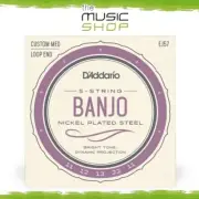 D'Addario 11-22 Custom Medium NPS 5 String Banjo Strings - EJ57