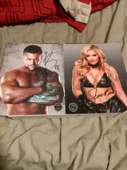 Karrion Kross & Scarlett Bordeaux WWE Signed 8x10