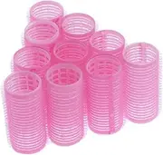 JAYIOLA Lot De 10pcs Grip By Self Holding Curlers, Plastic Hair Roller Set, Hairdressing Curlers Tools DIY Curly, 28mm