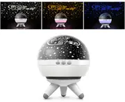 Creative Rotatable Starry Sky Projection Lamp Romantic LED Rotating Ocean Projector Night Light-7