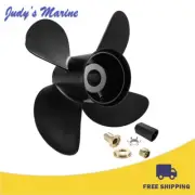 14.5 x 17 Outboard Propeller fit Mercury 135-300 HP 4 Blades 15 Spline Tooth,RH