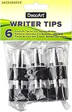 DecoArt DecoArt Accessories Writer Tips 6/Pkg