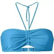 Women's Summer Mix & Plain Bikini Bandeau Top Swimwear Beachwear