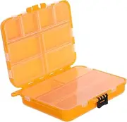 Mipcase Fishing Tackle Carrier Lure Container Waterproof Gear Storage Lure Box Storage for Hooks Lines Portable Outdoor Adventure