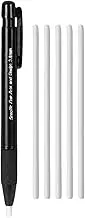 Retractable Eraser Pen | Erasing Pencil for Artists - 3.8mm Tip Click Retractable Eraser Pen with 5 Refills for Drafting Drawing Sketching Correction