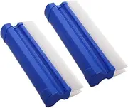 Amosfun 2pcs Lightweight Car Windshield Squeegee Durable Window Cleaner Tool for Improved Visibility Portable Shower Wiper for Glass Doors and Household Use
