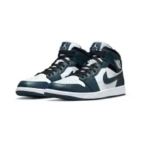 在飛比找博客來優惠-Air Jordan 1 Mid Armory Navy 黑