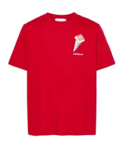 Casablanca Leaning Column T-Shirt XS,XXXL Red