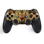 Skins Decal Wrap for PS4 / PS4 Pro Controller - Leopard with Blue Eyes