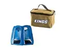 Adventure Kings Toiletry Canvas Bag Camping Storage + Double Ensuite Shower Tent