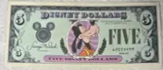 1987-A First Issue $5 Goofy Block A Disneyland CU