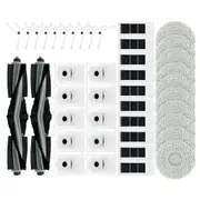 Main Brush, HEPA Filter, & Mop for Deebot X2 Pro Omni Robot Vacuums