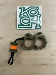 Koch Tools OG Zero Solo EDC Pocket Tool - 5/8” Olive & Orange 3D Printed Combo