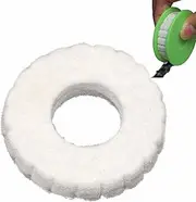 Bike Chain Cleaning Brush - Clean Brushes Tool - Rolling Chain Oil Lubricator Suitable for Mountain, Road, City, Hybrid, and Folding Bike