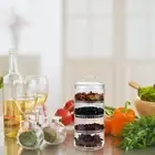 Airtight Storage Tank Clear Jars with Lids Pantry Containers Bins