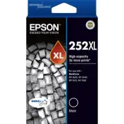 EPSON 252XL ORIGINAL HIGH YIELD BLACK INK CARTRIDGE 750PG Suits WorkForce 3620