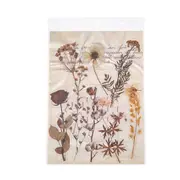 10Pcs/set Flower Shop Stickers Bag Label Diary Bullet Journal Scrapbooking Deco Stationery Children Decal Stickers