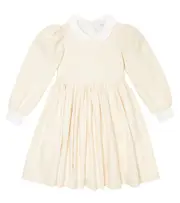 [Paade Mode] Paade Mode Checked cotton dress Y 12 yellow