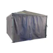 Canopia 2100 x 3600mm DIY Curtain Kit - To Suit Palermo/Martinique/Milano Gazebo