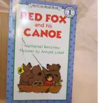 「二手書」AN I CAN READ  LEVEL 1. RED FOX AND HIS CANOE 英文讀本