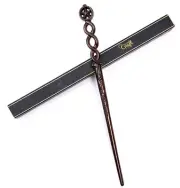 Handicraftviet Hand Carved Wood Magic Wand/Witch Wand Real Wood/Wizard Wands 15'