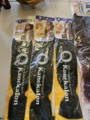 Que Shake N Go Jumbo Braid Kanekalon Color 1 3 Packs Plus Extra *Description