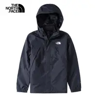 在飛比找Yahoo奇摩購物中心優惠-【The North Face 官方旗艦】北面男款黑色防水透