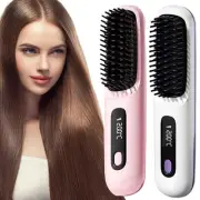 2025 Go Brush Pro Straightener Rechargeable & Cordless Mini Hair Straightener