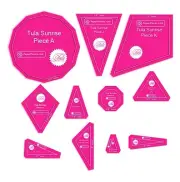 Tula Sunrise 11pc Acrylic Template Set