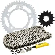 Sprocket Chain Set for Honda CB600F Hornet 15/43 Tooth 525 O-Ring Front Rear Kit