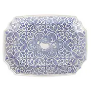 Vietri Uccello Blu Rectangular Platter