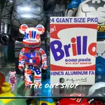 THEONESHOP BE@RBRICK ANDY WARHOL BRILLO 2022 安迪沃荷 肥皂盒 400%