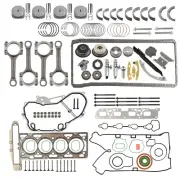 Engine Rebuild Overhaul Kit Rods Pistons for Chevy GMC Buick Pontiac Saturn 2.4L