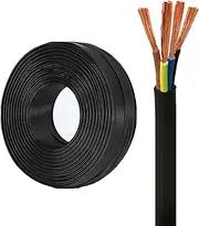 22 Gauge Wire 4 Conductor Electrical Wire, 22 AWG PVC Protection Cable, Pure Copper/Flexible /22/4 Wire for Electrical Equipment, Household Appliances Connection Wire，etc (30FT~1640FT)(100FT)
