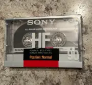 Sony HF 90 Normal Bias Blank Cassette Tape Sealed
