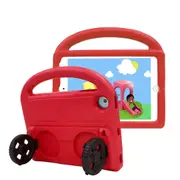 MCC Kids iPad mini 5 Shockproof Child Case Cover Apple mini5 Car Wheel [Red]