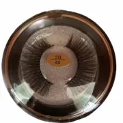 Handmade 3D Mink Lashes #40 Long Thick Eyelashes Extension 100% Real Mink