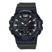 Casio Vintage Home Black and Green Digital Watch HDC700-3A