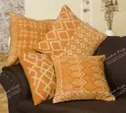 4 Set Printed Cotton Vintage Kilim Pillow 18" Home Décor Moroccan Cushion Cover
