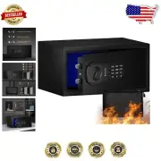 Ultra-Secure Alloy Steel Fire Safe with Internal Sensor Light & Emergency Power