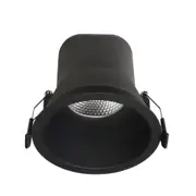 10x CROWN LIGHTING 10W SMD LED Deep Set Anti-Glare Round Recessed Downlight