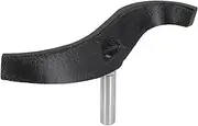 LATHE TURNING TOOL REST 16MM S CURVED 5/8 INCH DIAMETER ALLOY STEEL AND CAST IRON LATHE TOOL REST SUITABLE FOR WOODWORKING FURNITURE DIY