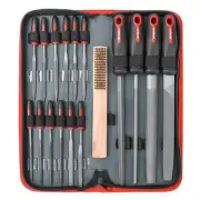 17 Piece Metal Hand & Needle File Tool Kit Set. Large & Small Mini T12 Carbon...