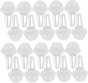 Sosoport Versatile Garden Tool 60pcs Plant Growing Kit Humidity Tray Sprouting Supplies